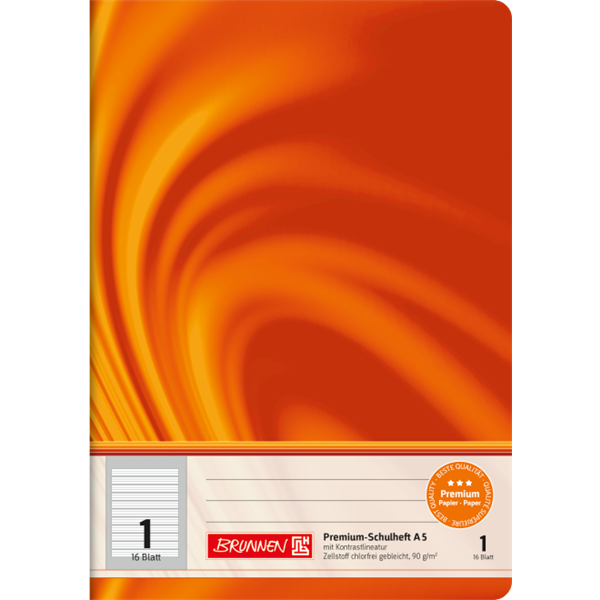 Exercise book A5 Vivendi 16 sheets. 25 pieces