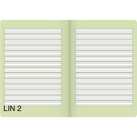 Exercise book A5 Vivendi 16 sheets. 25 pieces