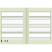 Exercise book A5 Vivendi 16 sheets. 25 pieces