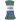 Naturbast 50g 5 Stck pastellblau