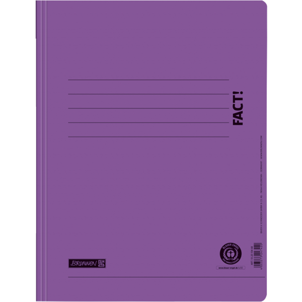 Schnellhefter FACT! 25 Stueck violett