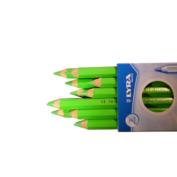 Farbriesen lackiert