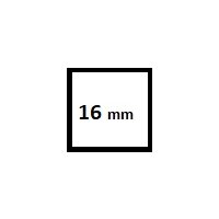 China brush bristles 16mm