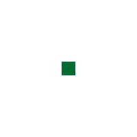 Colored pencils triangular 15 pcs - 07 green