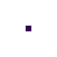 Colored pencils triangular 15 pcs - 11 blueviolet