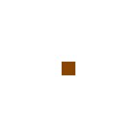 Colored pencils triangular 15 pcs - 14 yellowbrown