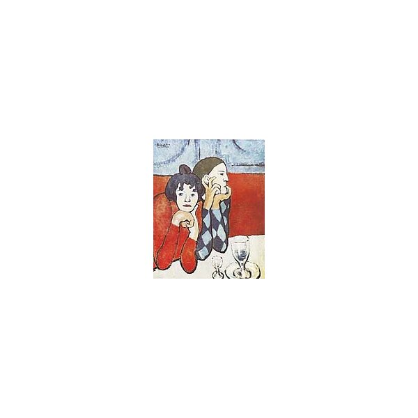 Picasso, Pablo, Harlekin und Gesellin