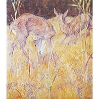 Marc, Franz, Rehe im Schilf