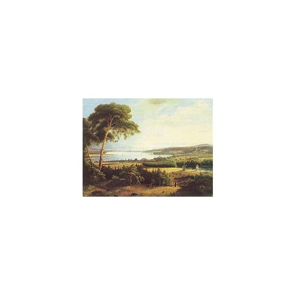 Hintze, Johann Heinrich, Blick auf Potsdam und Caputh