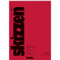 Skizzenblock A2 110g 30Bl. Spirale 3 St.