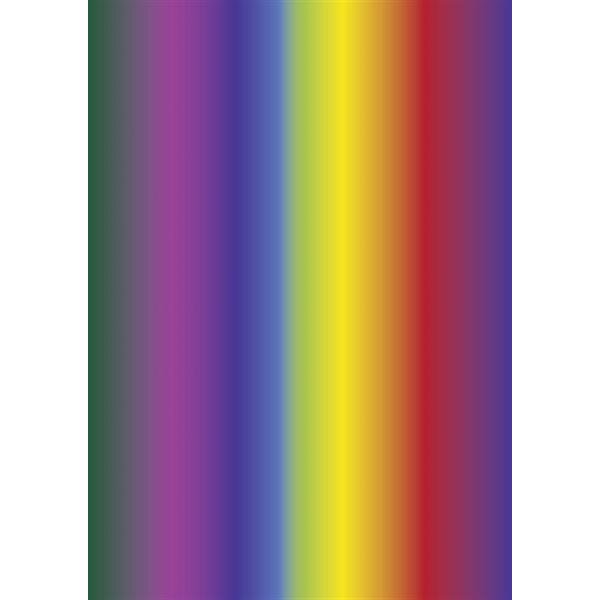 Rainbow Crepe 50x250cm10 pieces