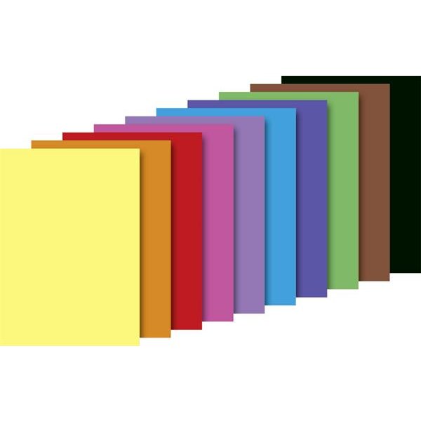 Coloured Paper Pad A3 130g 10Bl 10 pieces