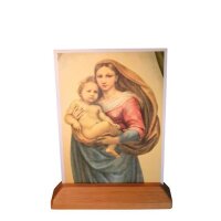 Handmade wooden holder for postcard. Simple, Lenght 4.92...