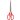Office scissors 18cm 6 pcs. red