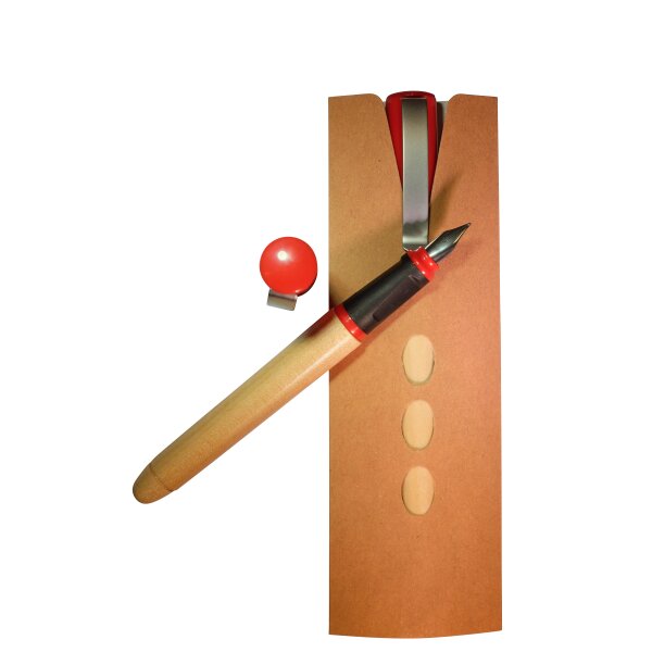 Greenfield Pro Natura Schulfüller rot