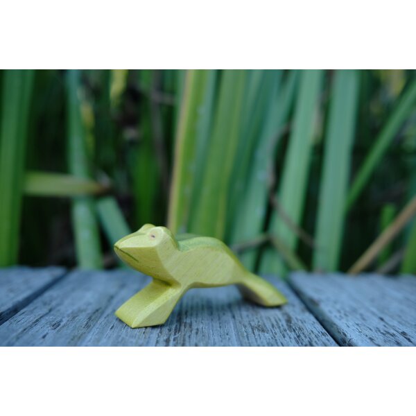 Frosch springend