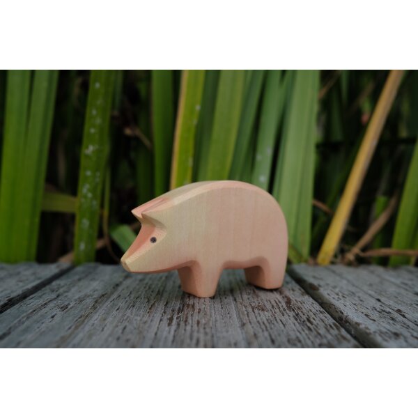 Schwein Rüssel unten