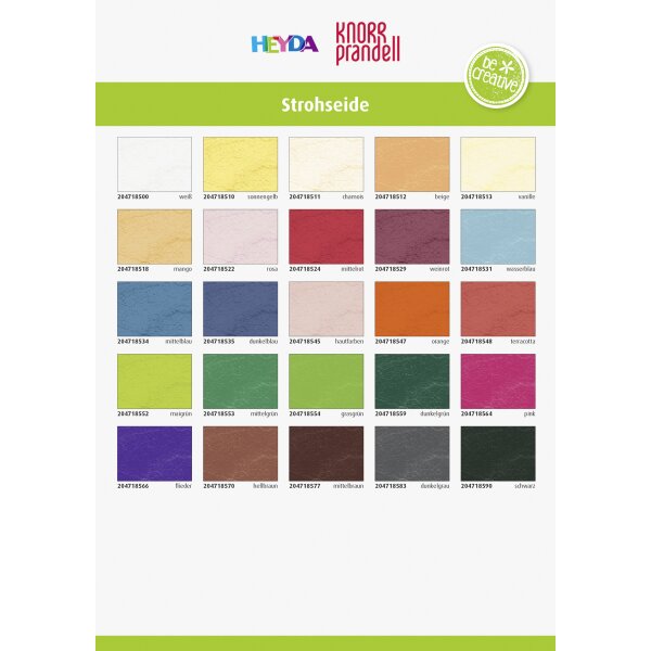 Strohseide 50x70cm 25g 25 Stck