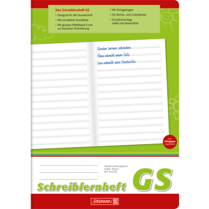 Schreiblernheft A4 16Bl. 10 St. hoch Lin GS